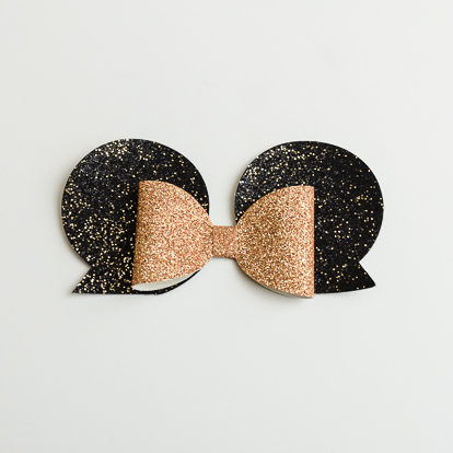 champagne mouse ears bow